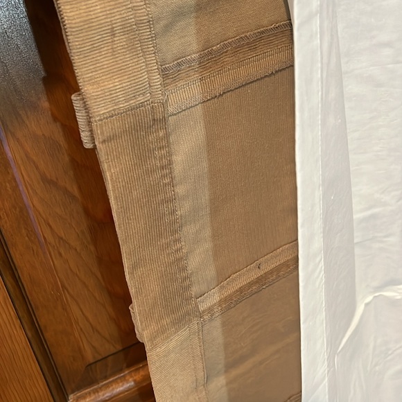 Pair of Nautica Corduroy Valances - Picture 7 of 11